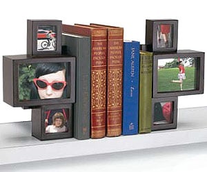 LOOKENDS BOOKENDS by Umbra® in espresso - Picture Frames, Photo Albums ...
