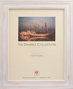 Distressed White Finish 10x15 frame by Dennis Daniels®
